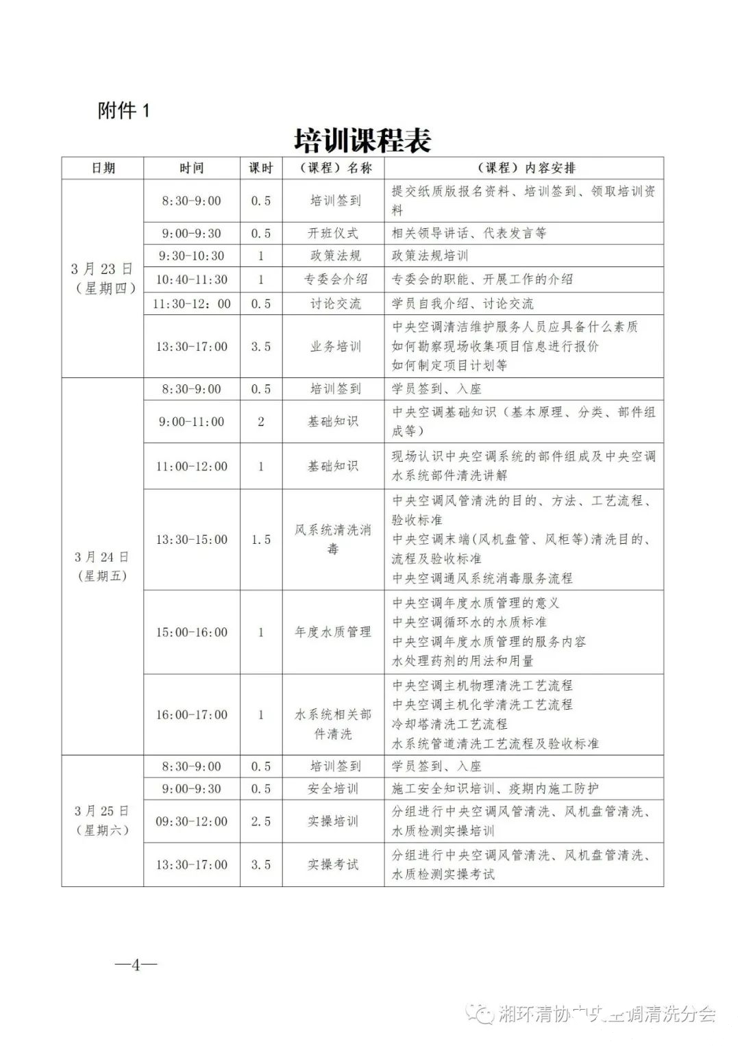 【重要通知】第二十二期湖南省集中空調(diào)清洗消毒職業(yè)技能培訓(xùn)開班啦！(圖4)